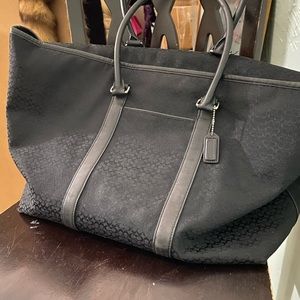 Black coach bag